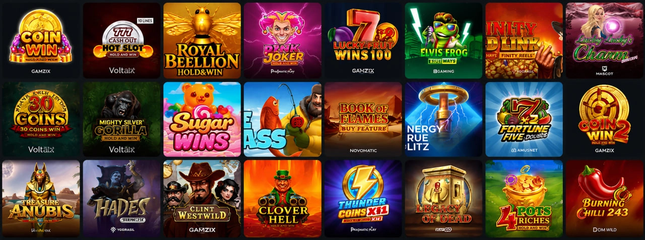 inkybet casino all games